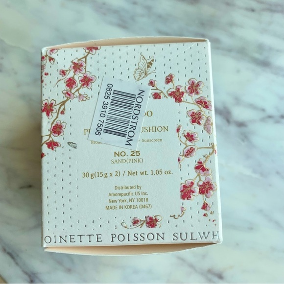 🌟 PRICE FIRM Sulwhasoo Embroidered Sakura Perfecting Cushion Refillable Compact - Picture 9 of 11